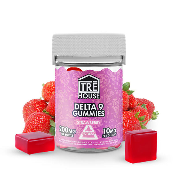 Strawberry Delta 9 Gummies