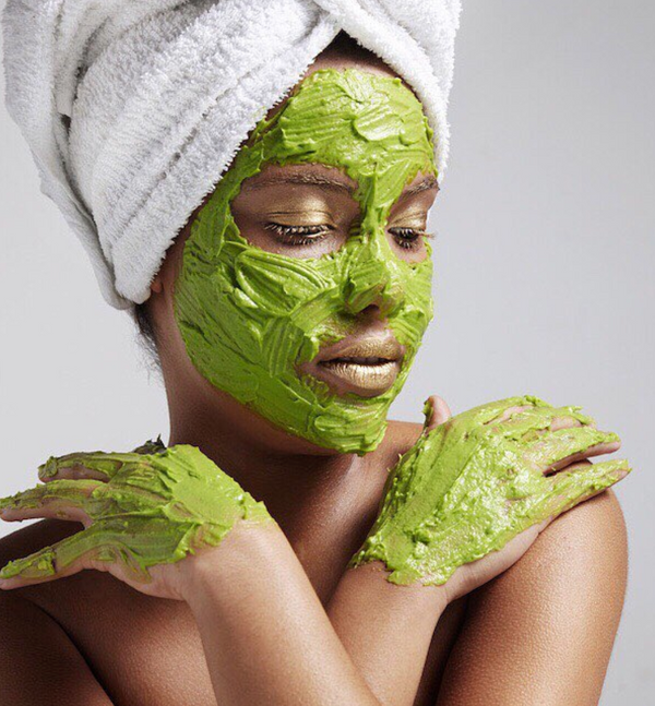 DIY Everything Green CBD Face Mask
