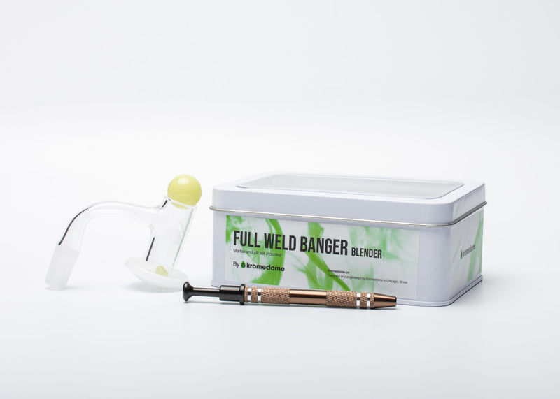 Kromedome Full Weld Blender Quartz Banger Kit