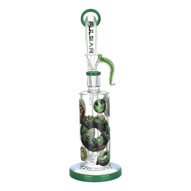 Pulsar Forbidden Donuts Design Series Rig-Style Water Pipe - 10.5"" / 14mm F