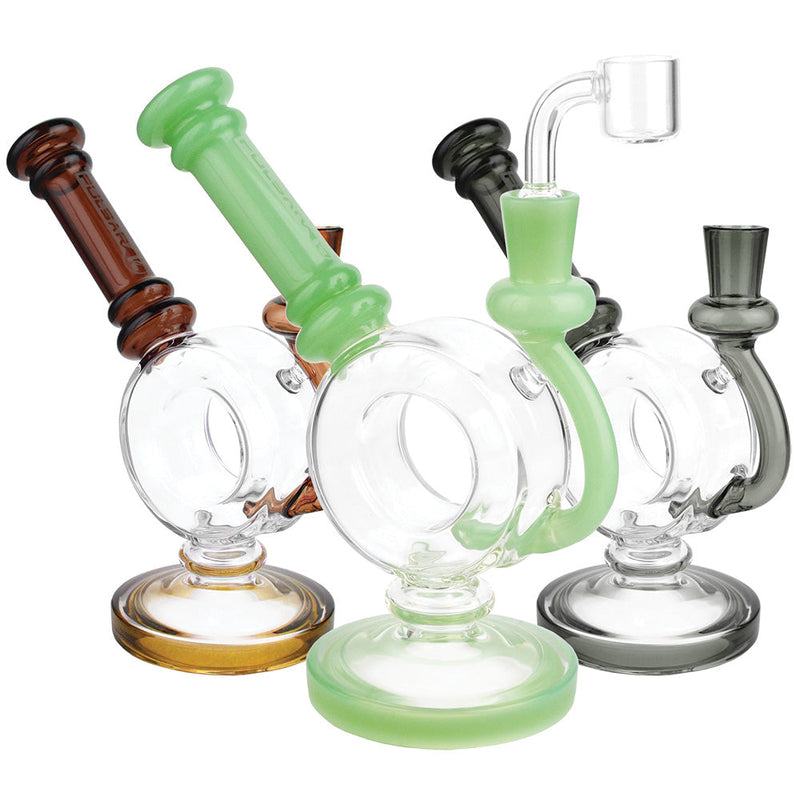 Pulsar Donut Oil Rig - 6.25"" / Colors Vary