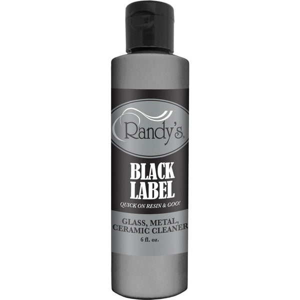 Randy's Black Label Glass, Metal & Ceramic Cleaner - 6oz