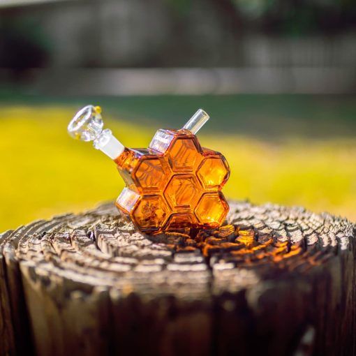 Honeycomb Mini Water Bong